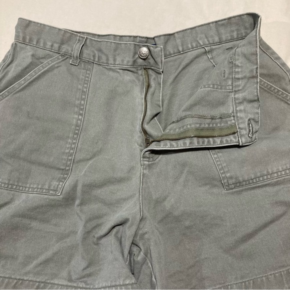 Cherokee High Waist Women's Shorts in Olive Green - Picture 7 of 12